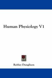 Cover of: Human Physiology V1