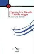 Cover of: Historia de la Filosofia I. Filosofia Antigua (Coleccion Albatros) by Carlos Goni Zubieta