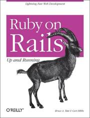Cover of: Ruby on Rails: Up and Running