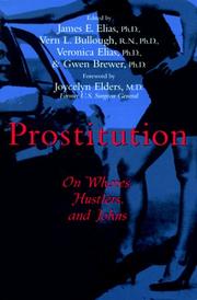 Cover of: Prostitution: on whores, hustlers, and johns