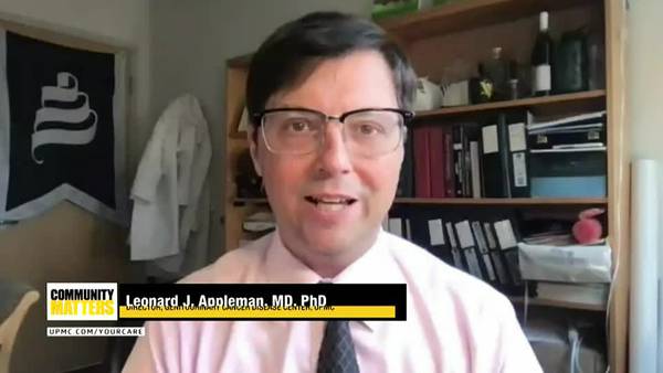 UPMC Community Matters: Dr. Leonard J. Appleman talks about prostate cancer