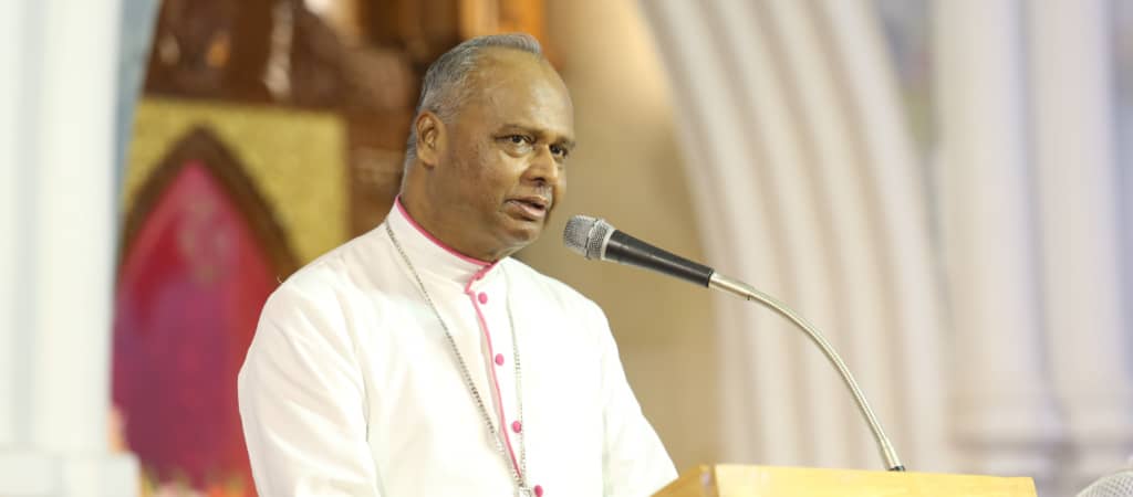 Archbishop George Antonysamy. (Credit: Archdiocese of Madras-Mylapore.)