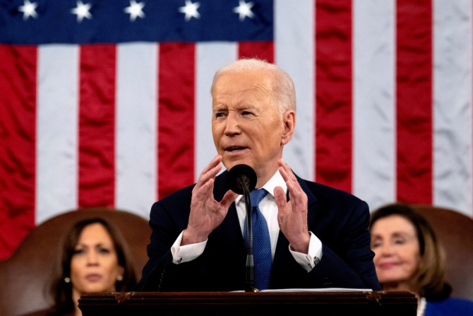 Discurso del Estado de la Unión del presidente de los Estados Unidos, Joe Biden, en el Capitolio de los Estados Unidos en Washington