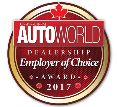 Autoworld Employer of Choice 2017