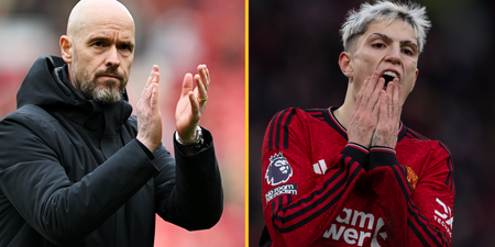 Man United fans think Ten Hag will be sacked today after now-deleted post from Alejandro Garnacho’s brother