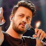 Atif Aslam unveils the music video poster with Sajal Aly