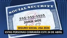 Seguro Social USA: averigua si te tocó el pago de U$D1,900 el 24 de abril