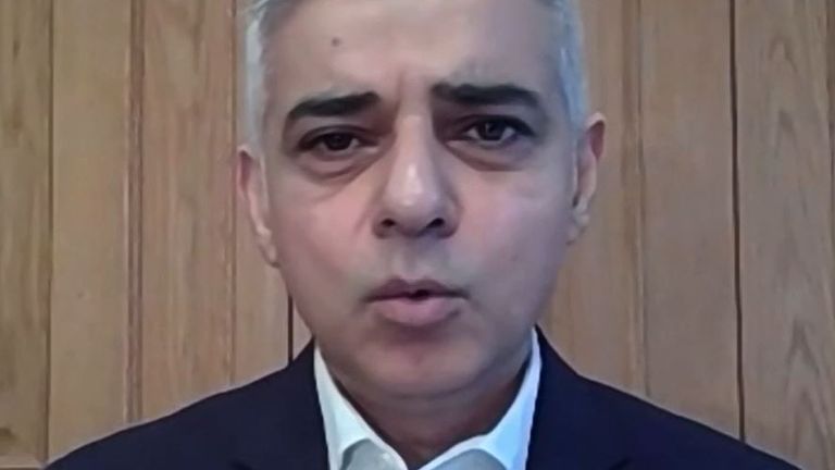 Sadiq Khan has declared a major incident in London related to COVID hospital admissions
