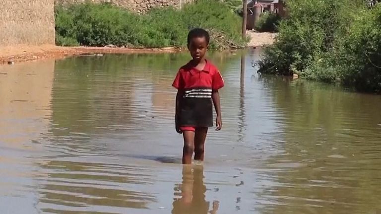 Somali town severely flooded after Shebelle river banks burst