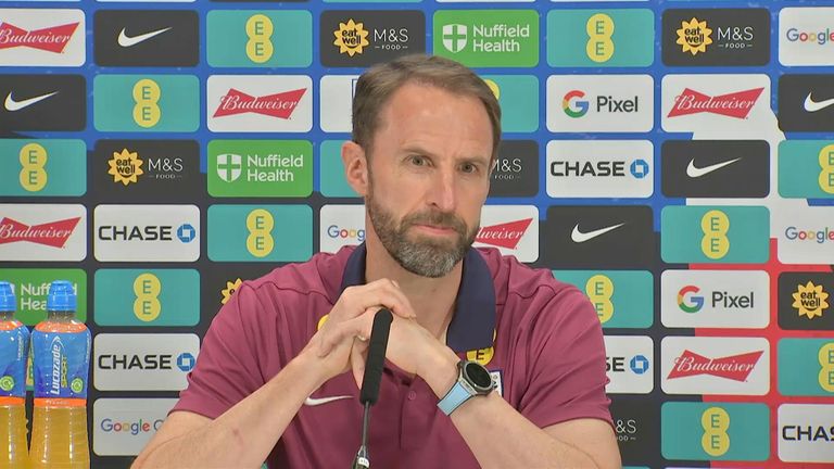 Southgate: 'We feel like other players had stronger seasons'