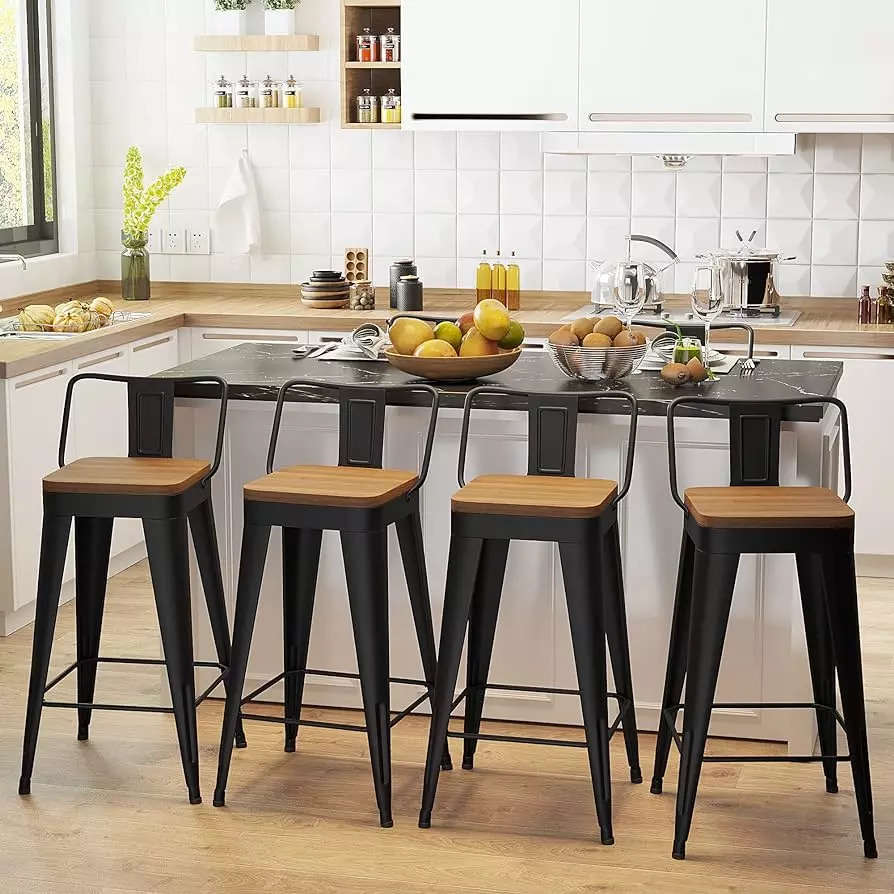 Best bar stools/chairs to enhance your home bar or kitchen counter experience:Image