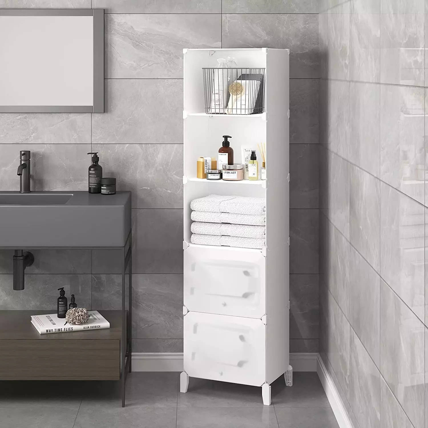 10 Stylish Bathroom Cabinets Under 3000: Chic and Budget-Friendly:Image