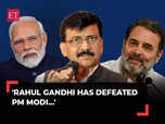 Sanjay Raut takes a dig at PM Modi over Lok Sabha elections:Image