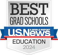 Awarded one of the 2023 Best Education Schools by U.S. News & World Report