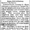 "Murder Arson and Robbery" newspaper clipping