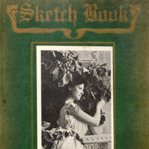 Book cover featuring a woman in antique dress