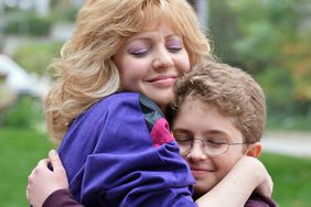 Wendi McLendon-Covey and Sean Giambrone in the 2013 series debut of 'The Goldbergs'