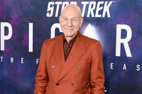 Patrick Stewart at the premiere of "Star Trek: Picard the Final Season" held at TCL Chinese Theatre on February 9, 2023 in Los Angeles, California