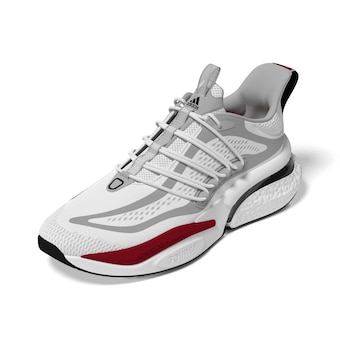  Nebraska Huskers adidasAlphaboost V1 Sustainable BOOST Shoe - Scarlet/Red