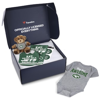 New York Jets Fanatics Pack Baby Themed Gift Box - $65+ Value