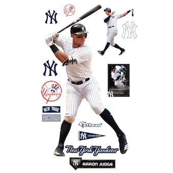 Aaron Judge New York Yankees Fathead 14-Pack Life-Size Removable Wall Decal