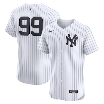 Aaron Judge New York Yankees Nike Home Elite Player Jersey - White