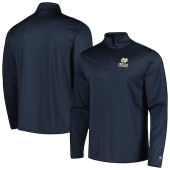 Notre Dame Fighting Irish Colosseum Logo Quarter-Zip Windshirt - Navy