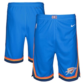 Oklahoma City Thunder Nike Youth Swingman Performance Shorts - Blue – Icon Edition