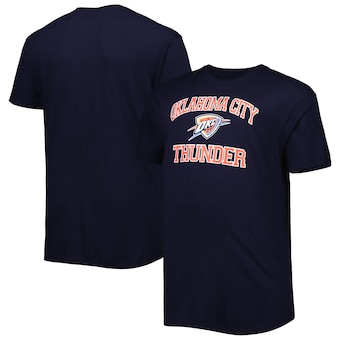 Oklahoma City Thunder Big & Tall Heart & Soul T-Shirt - Navy