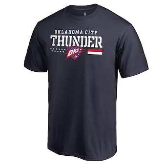Oklahoma City Thunder Fanatics Hoops For Troops T-Shirt - Navy
