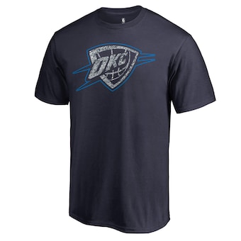 Oklahoma City Thunder Fanatics Static Logo T-Shirt - Navy