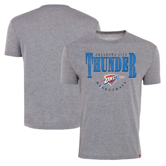 Oklahoma City Thunder Sportiqe Comfy Tri-Blend T-Shirt - Gray