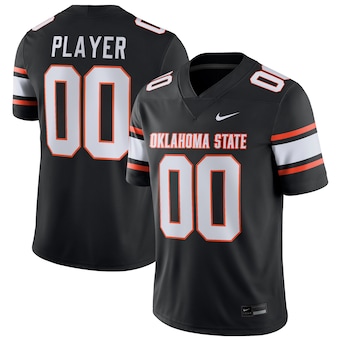  Oklahoma State Cowboys Nike  Alternate NIL Pick-A-Player Game Jersey – Black