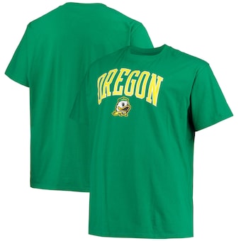 Oregon Ducks Champion Big & Tall Arch Over Wordmark T-Shirt - Green