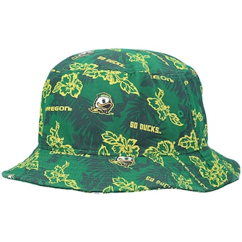 Oregon Ducks Reyn Spooner Floral Bucket Hat - Green