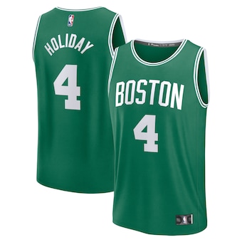 Jrue Holiday Boston Celtics Fanatics Fast Break Player Jersey - Icon Edition - Kelly Green
