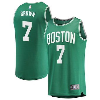 Jaylen Brown Boston Celtics Fanatics Youth Fast Break Player Jersey - Icon Edition - Kelly Green