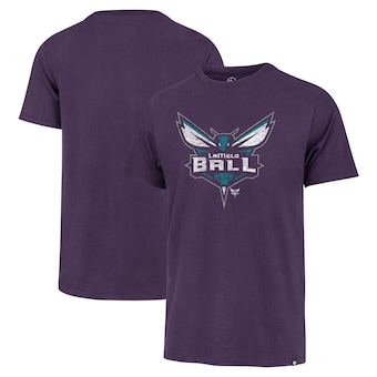 LaMelo Ball Charlotte Hornets '47 Player Logo Vintage T-Shirt - Purple