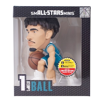 LaMelo Ball Charlotte Hornets smALL-STARS Minis 6" Vinyl Figurine - Look for Limited Edition Uncommon, Rare, and Ultra Rare Solid Team Color Variants 