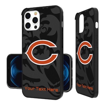 Chicago Bears Personalized Tilt Design iPhone Bump Case