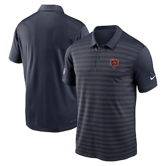 Chicago Bears Nike 2024 Sideline Victory Performance Polo - Navy