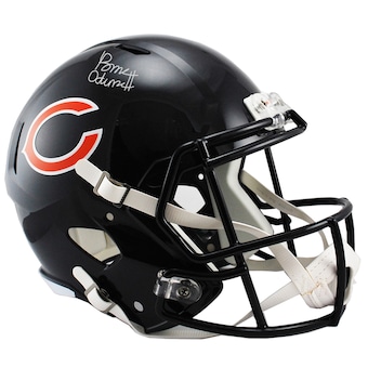 Rome Odunze Chicago Bears Autographed Fanatics Authentic 2024 NFL Draft First Round Pick Riddell Speed Replica Helmet