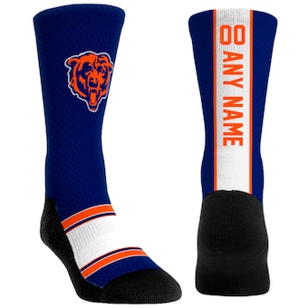 Chicago Bears Rock Em Socks Custom Jersey Crew Socks