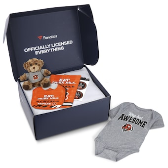 Cincinnati Bengals Fanatics Pack Baby Themed Gift Box - $65+ Value