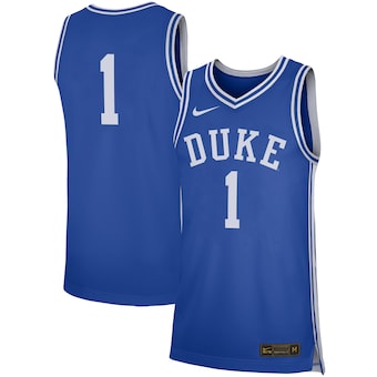 Duke Blue Devils Nike Replica Jersey - Royal
