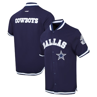 Dallas Cowboys Pro Standard Classic Warm-Up Full-Snap Jacket - Navy