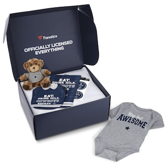 Dallas Cowboys Fanatics Pack Baby Themed Gift Box - $65+ Value