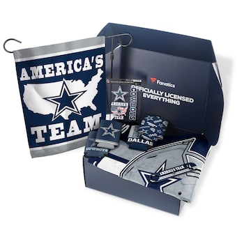Dallas Cowboys Fanatics Pack Tailgate Game Day Essentials Gift Box - $80+ Value
