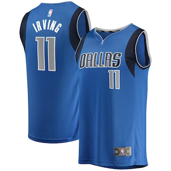 Kyrie Irving Dallas Mavericks Fanatics Fast Break Replica Player Jersey - Icon Edition - Blue