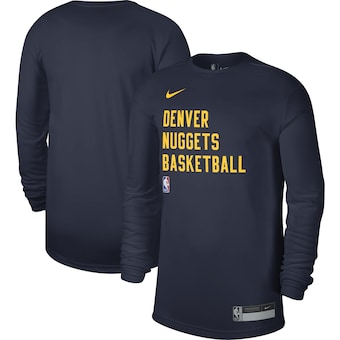 Denver Nuggets Nike Unisex 2023 Legend On-Court Practice Long Sleeve T-Shirt - Navy
